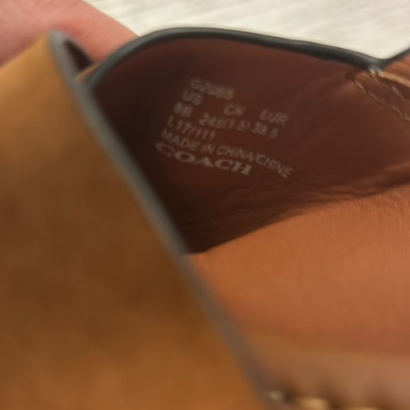 Coach platform sandals with woven base size 8 - Picture 3 of 4